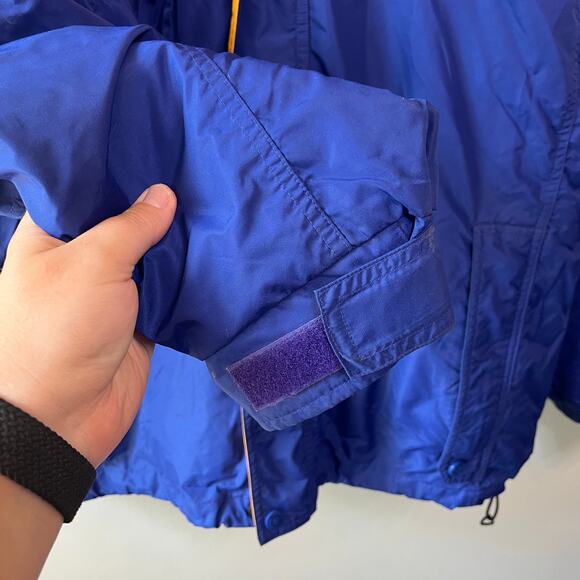 Columbia Vintage Men's Boulder Ridge Double Layer Jacket Coat Blue Size Large - Picture 3 of 14